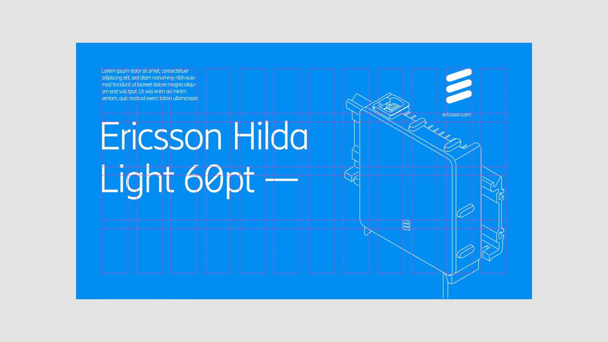 Three Black Lines Logo - Stockholm Design Lab Creates Digital First Identity For Ericsson