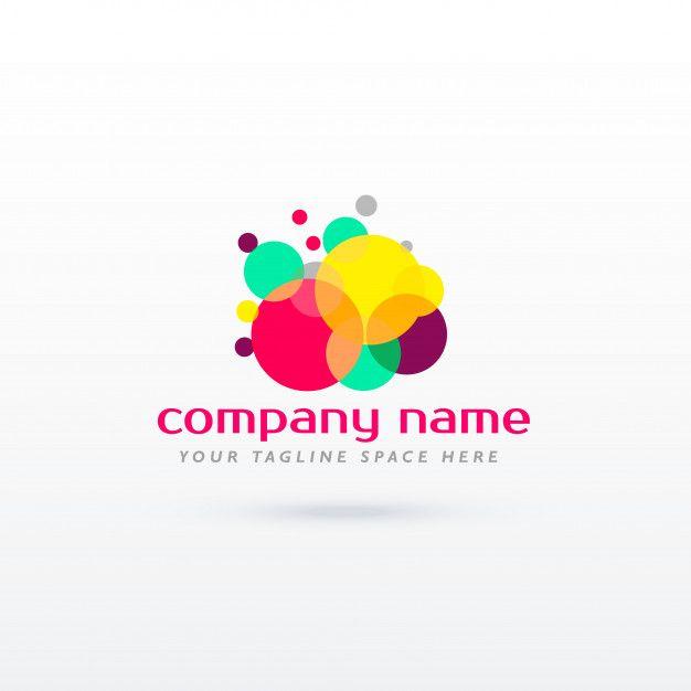 Colorful Logo - Abstract circle colorful logo concept design Vector