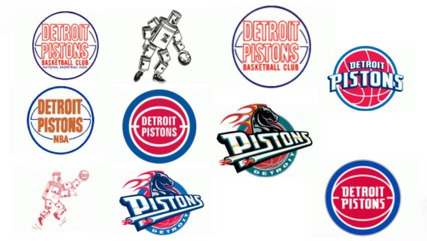 Detroit Pistons Logo - Changing NBA Logos: Detroit Pistons Quiz - By markopopovik