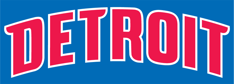 Detroit Pistons Logo - Detroit Pistons Wordmark Logo Basketball Association NBA