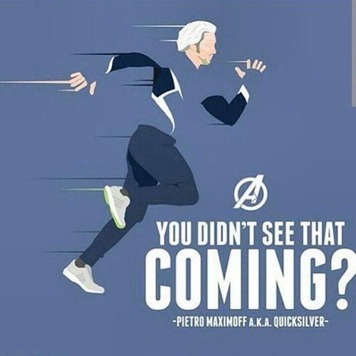 Quicksilver Marvel Logo - You didn't see that coming?