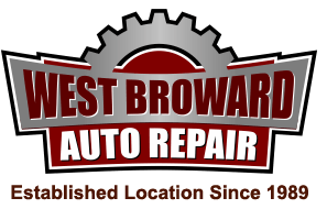Automotive Repair Shop Logo - West Broward Auto Repair. Auto Repair Sunrise FL. Engine Repair