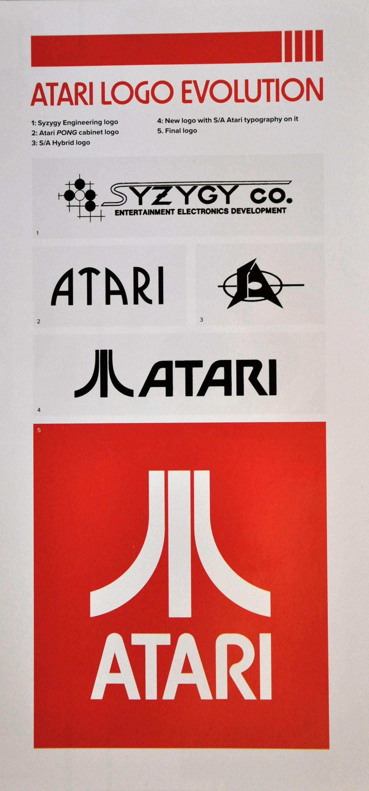 Red Fuji Logo - The Atari logo: behind “the Fuji” | Logo Design Love