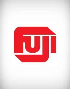 Red Fuji Logo - Fuji Logo | Colour - Red | Logos, Japan logo, 80s logo