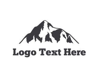 Black Mountain Logo - Mountains Logo Maker | BrandCrowd