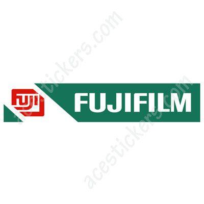 Red Fuji Logo - Fujifilm Logo (Green-Red) # 001 Stickers (25 x 5 cm) - ステッカー ...