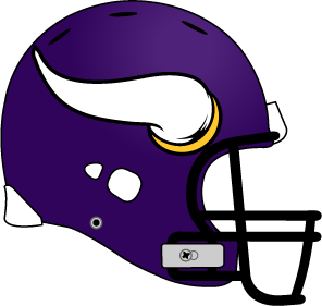 Viking Horn Logo - vikings helmet logo | Minnesota Vikings Helmet Logo (2013) - Matte ...
