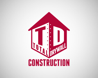 Drywall Logo - 30 Construction Company And Builder Logo Design for Inspiration ...