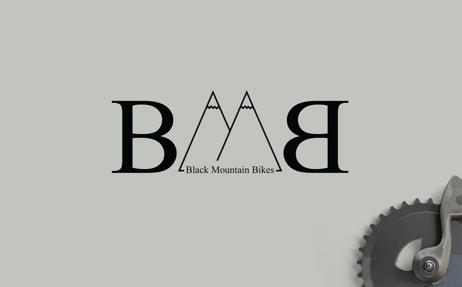 Black Mountain Logo - Aneirin Designs Black Mountain Bikes logo