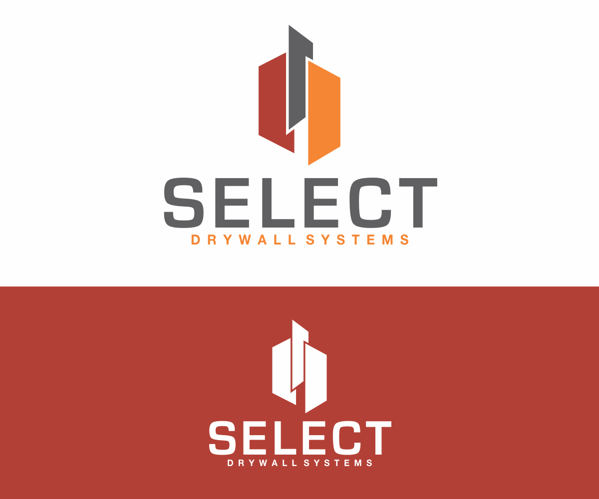 Drywall Logo - Professional, Masculine, Construction Company Logo Design for Select ...