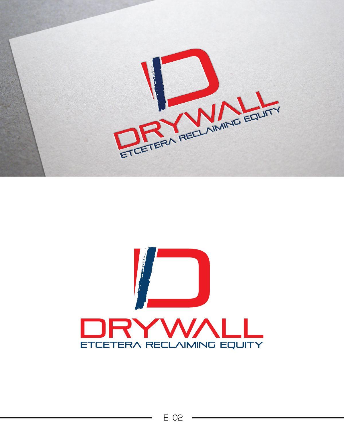 Drywall Logo - Conservative, Bold, Trade Logo Design for Drywall Etcetera ...