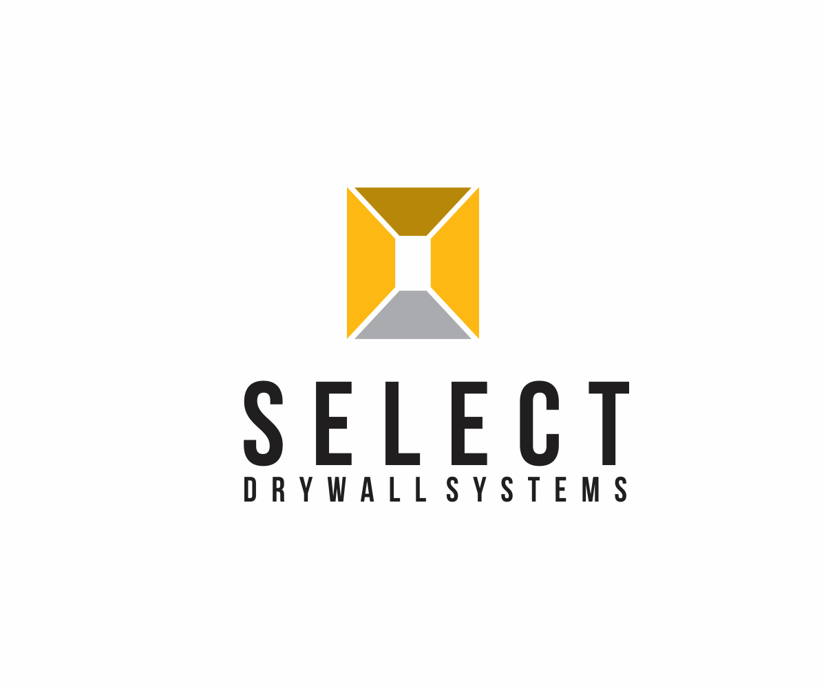 Drywall Company Logo - Professional, Masculine, Construction Company Logo Design for Select