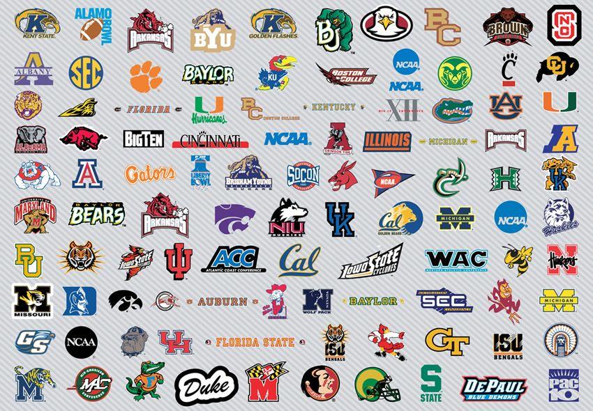 College Basketball Logo - Ncaa Basketball Logos Pt1 Vector Art & Graphics | freevector.com