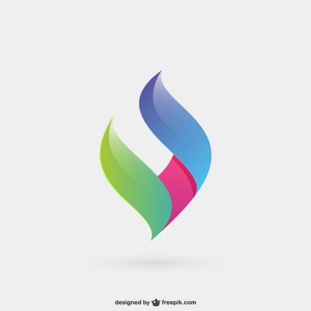 Colorful Logo - Abstract and colorful logo Vector | Free Download