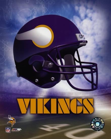 Vikings Helmet Logo - Minnesota Vikings Helmet Logo Photo at AllPosters.com