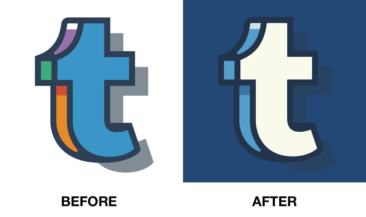 Tumblr T Logo - Unwrapping Tumblr — Tumblr updated the “t” logo avatar on its ...