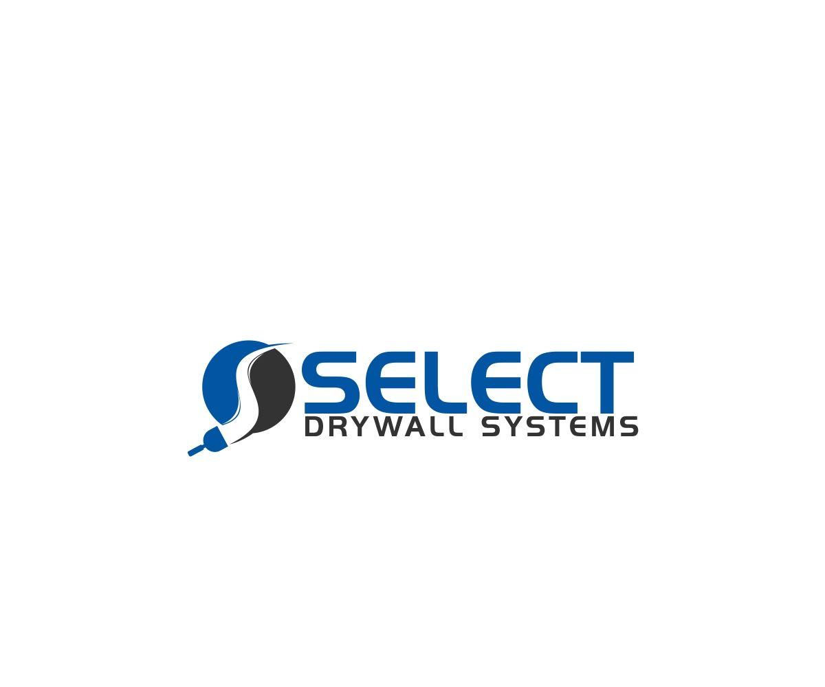 Drywall Company Logo - Professional, Masculine, Construction Company Logo Design for Select