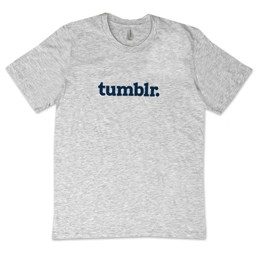 Tumblr T Logo - Unwrapping Tumblr — Tumblr Tees: I bought these tee shirts from the...