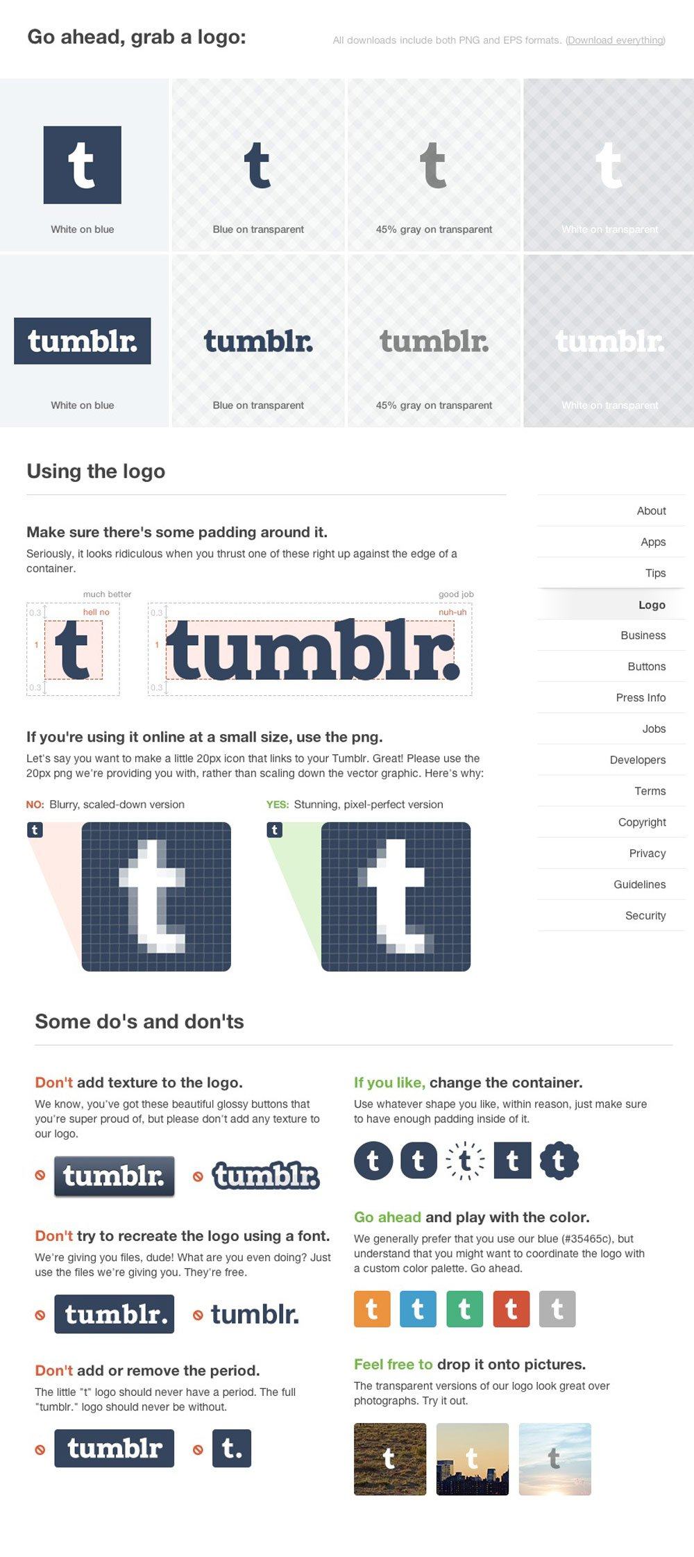 Tumblr T Logo - Tumblr Gets a New Logo - See What's Different Between the Old and New