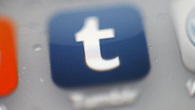 Tumblr T Logo - Tumblr returns to App Store after porn ban - BBC News