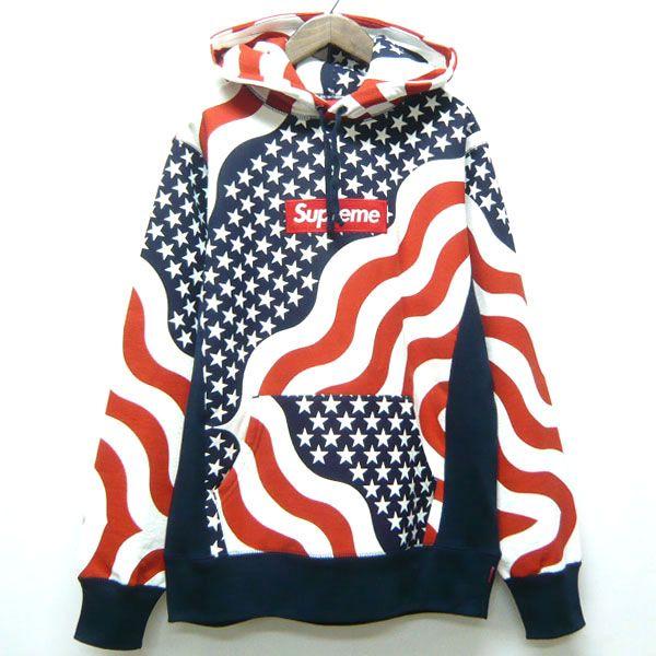 Supreme Flags Box Logo - Supreme Box Logo Pullover American Flag - Best Picture Of Flag ...