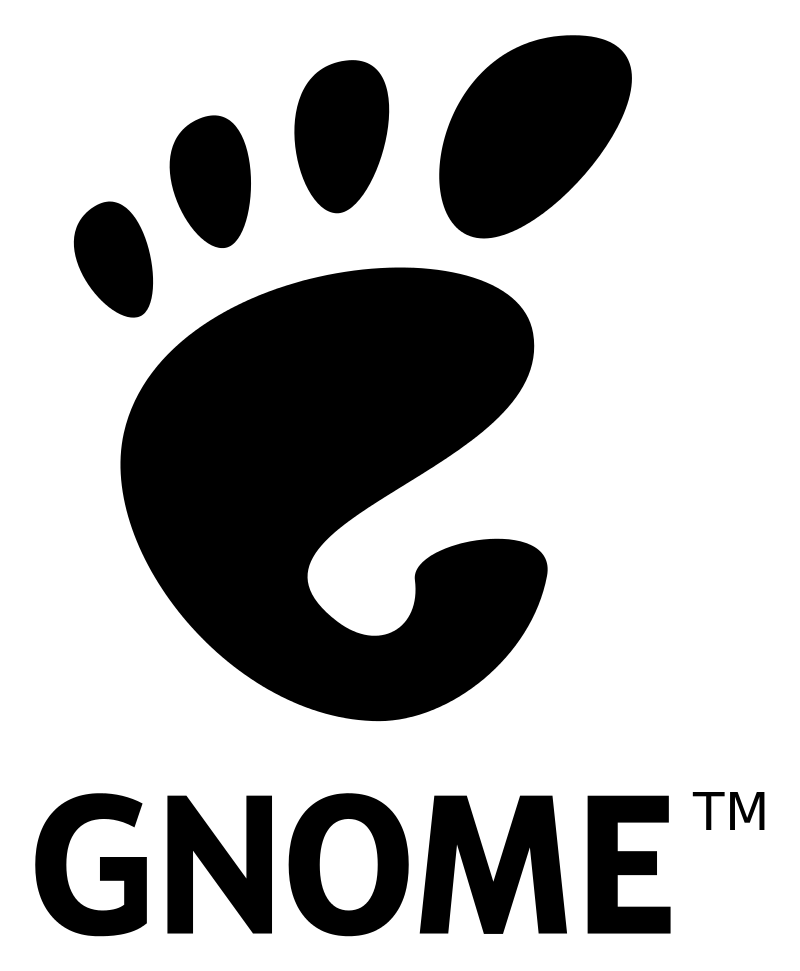 Operating System Logo - Gnome Logo | LOGOSURFER.COM