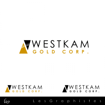 Gold Mining Logo - Logo Design Contests New Logo Design for WestKam Gold Corp. Page