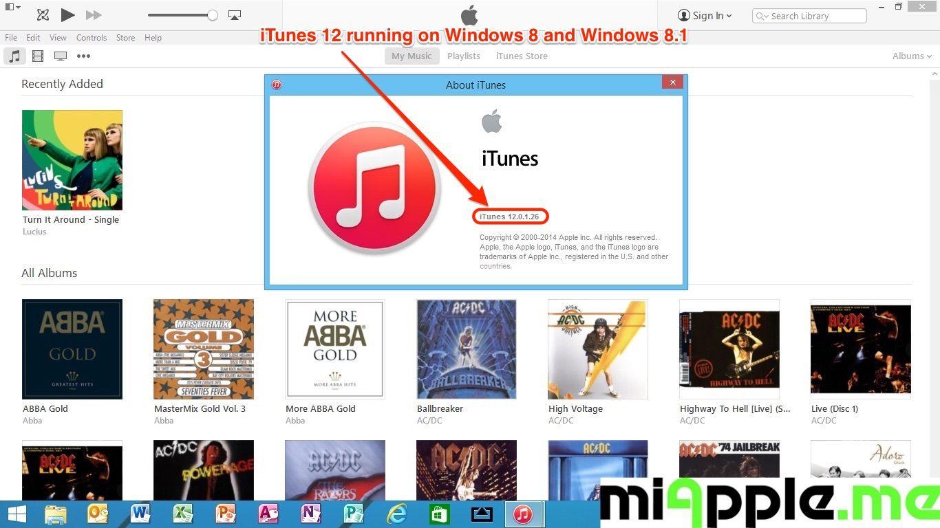 iTunes Windows 8 Logo - iTunes 12 Running on Windows 8 And Windows 8.1 - miapple.me