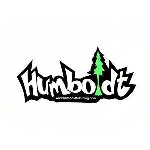 Surf and Skateboard Clothing Brand Logo - Green Treelogo Sticker Humboldt Clothing Co Brand Logo Art Graphic