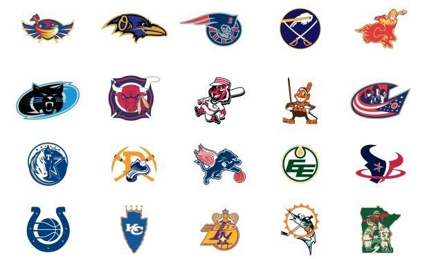 Old NFL Logo - Your City's Major Sports Logos, Combined