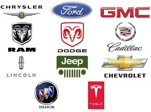 American Car Manufacturers Logo - American Car Brands Names – List and Logos of American Cars
