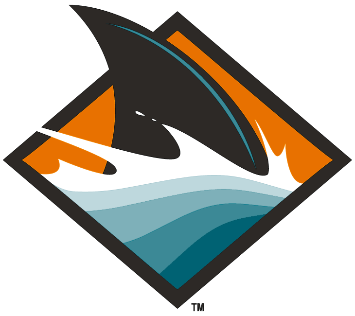 Shark Fin Logo - San Jose Sharks Alternate Logo - National Hockey League (NHL ...