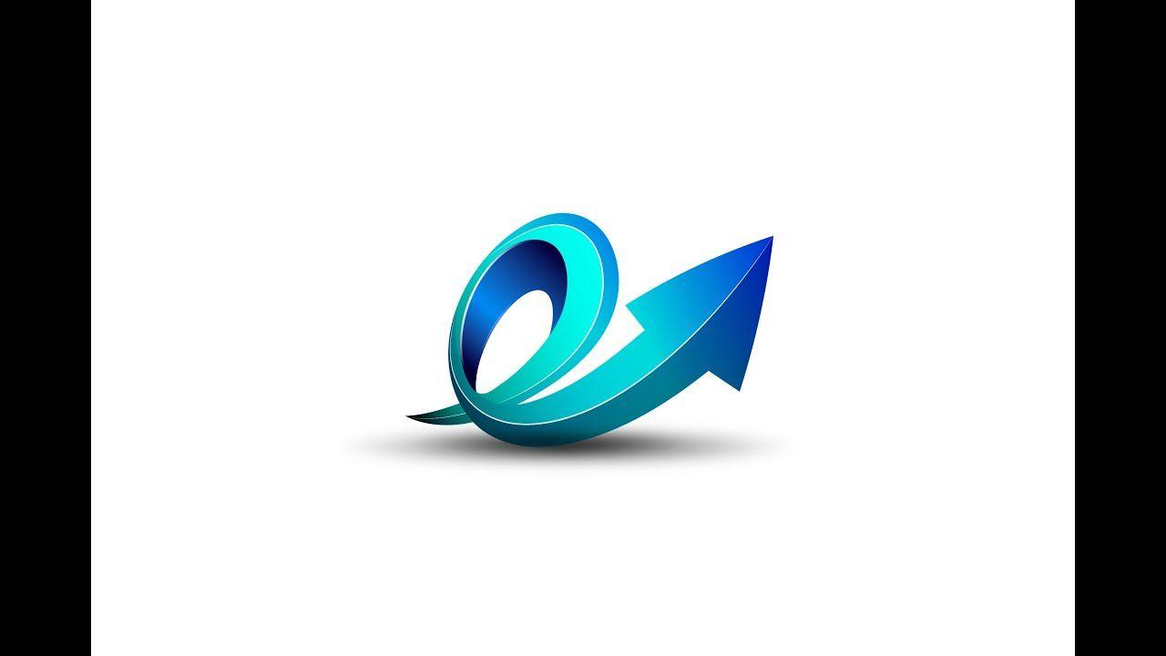3D Arrow Logo - Illustrator TutorialD Logo Spiral Arrow