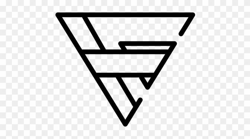 Geometric Triangle Logo - Logo Geometric Triangle Polygonal Transparent Png - Graphic ...