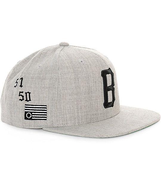 Black Scale B Logo - Black Scale B Logo Snapback Hat