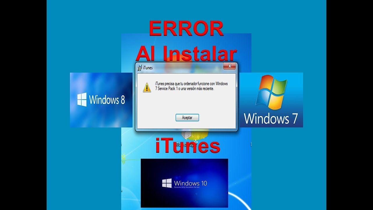 iTunes Windows 8 Logo - Solucion Error al Instalar iTunes / Windows 7 / Windows 8 / Windows