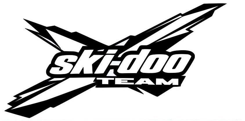 Ski-Doo Logo - Product: 3 X Ski-Doo Team brp can-am sticker decal emblem
