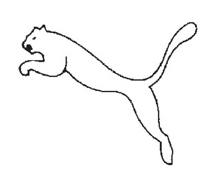 Red Puma Logo - PUMA logo cat