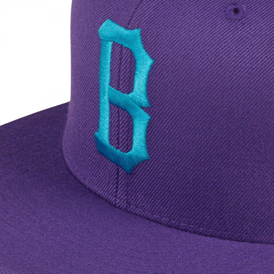 Black Scale B Logo - Black Scale B Logo Twill Cap in Purple for Men
