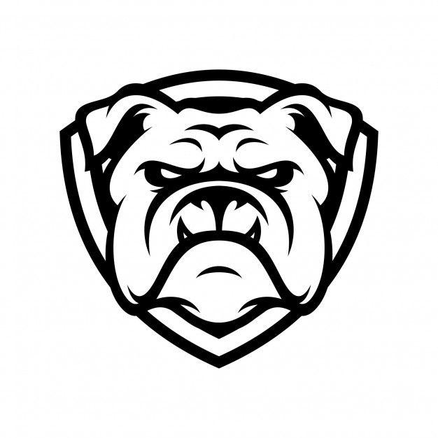 Pugs Sport Logo - Bulldog animal sport mascot head logo vector Vector