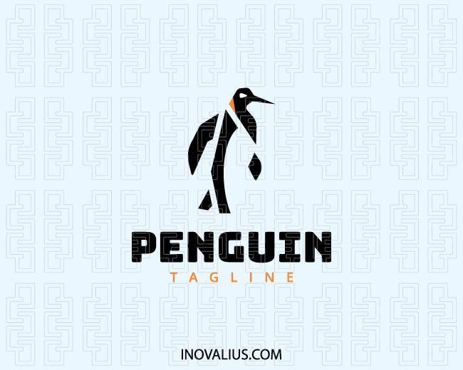 Orange Penguin Logo - Penguin Company Logo | Inovalius