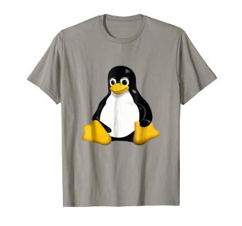 Penguin Logo - Amazon.com: Tux Penguin Linux Official Mascot Logo Icon T-Shirt ...