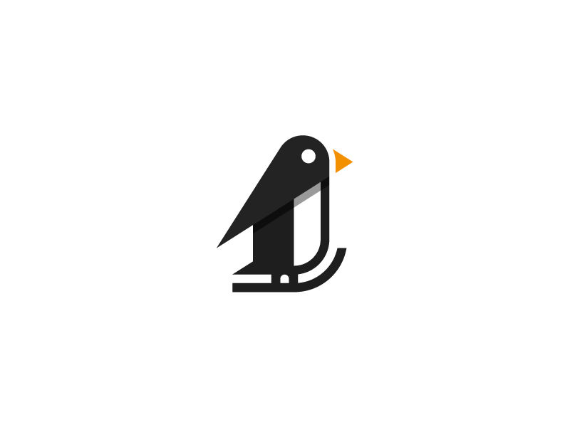 Penguin Logo - Penguin logo by Alex Tsanev | Dribbble | Dribbble