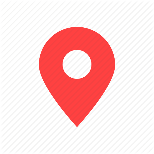 Red Address Logo - Address, location, map, marker, red icon