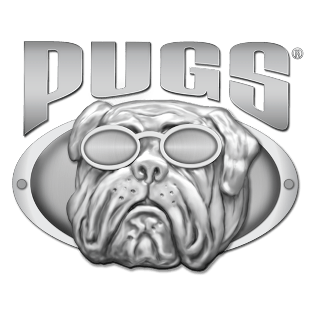 Pugs Sport Logo - Men's Sport A10 1204 Sunglasses
