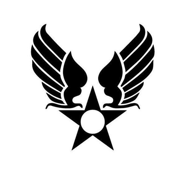Arnold Logo - air force hap arnold logo / insignia car window / laptop