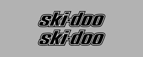 Ski-Doo Logo - Citation LS Hood Skidoo Logos Decals. DooDecals.com Your