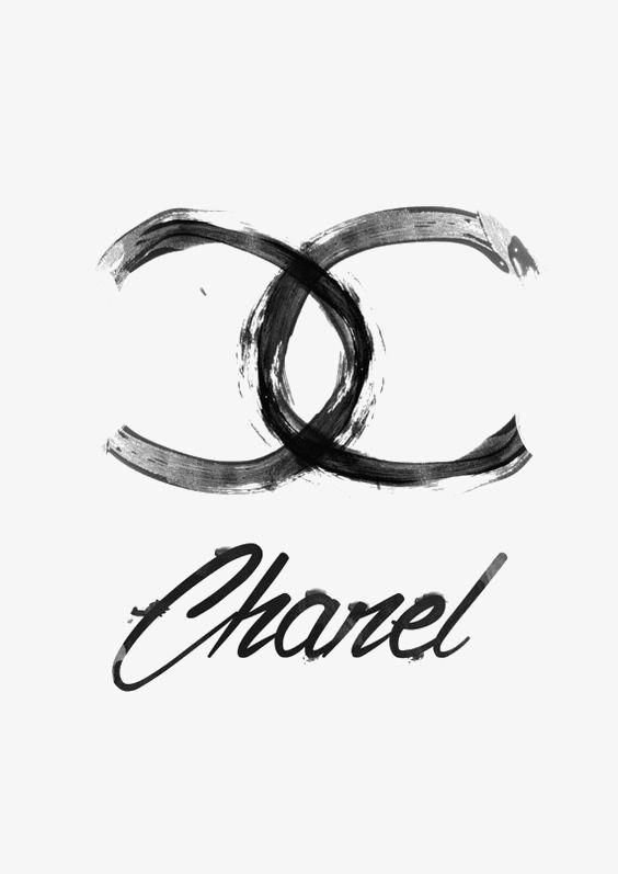 Black and White Chanel Logo - Graffiti Chanel, Chanel, Logo, Mark PNG Image and Clipart for Free ...