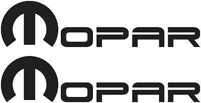 Mopar Logo - DODGE MOPAR LOGO text Decal Vinyl sticker quantity (2) - $4.99 ...