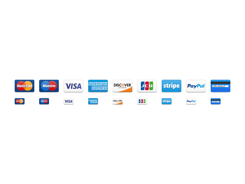 Small Credit Card Logo - 20 Free Credit Card Icon Sets | Inspirationfeed